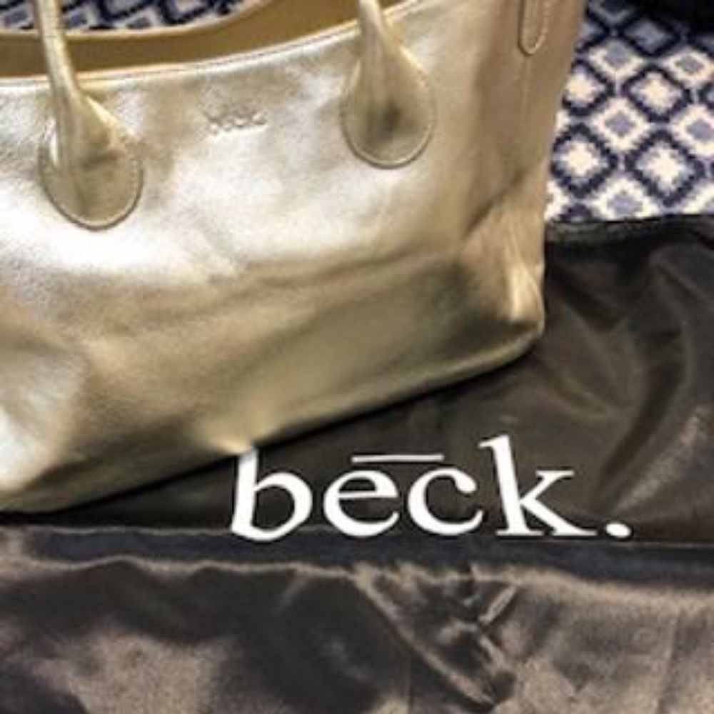 Metallic Gold Brand new Beck Bag